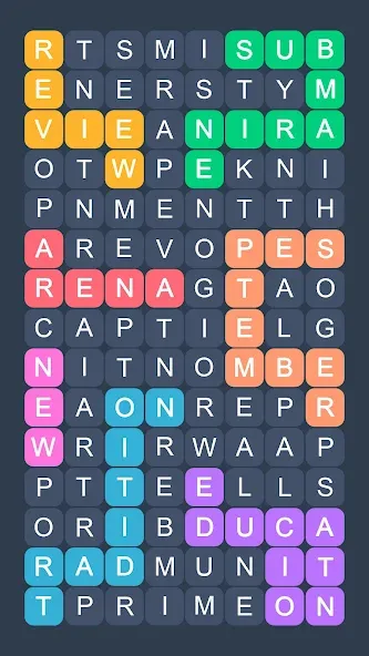 Word Search - Evolution Puzzle [МОД Все открыто] Screenshot 4