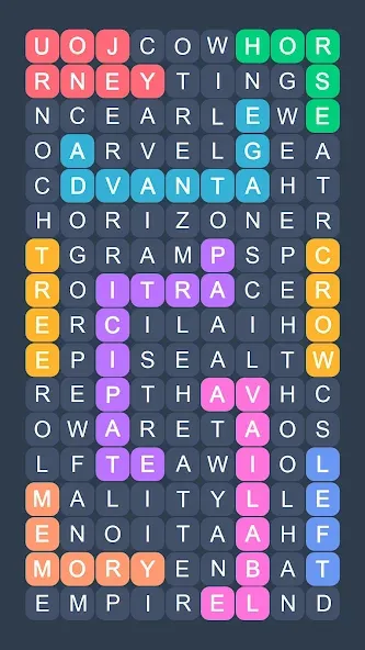 Word Search - Evolution Puzzle [МОД Все открыто] Screenshot 5