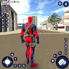 Взлом Miami Rope Hero Spider Game  [МОД Меню]