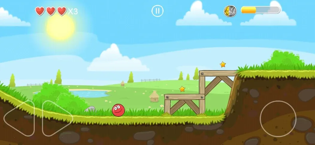 Crazy Ollie Ball (Крейзи Олли Болл) [МОД Бесконечные монеты] Screenshot 1