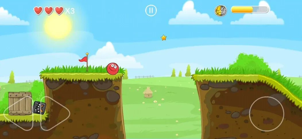 Crazy Ollie Ball (Крейзи Олли Болл) [МОД Бесконечные монеты] Screenshot 3
