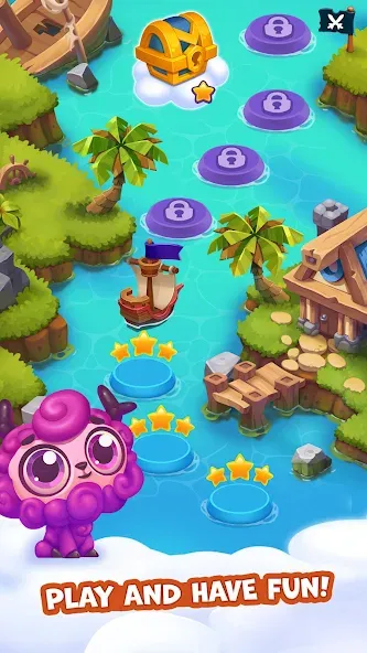 Pirate Treasures: Jewel & Gems [МОД Много денег] Screenshot 1