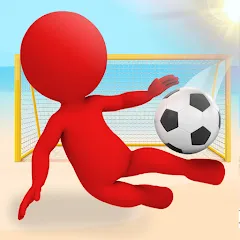 Взломанная Crazy Kick! Fun Football game  [МОД Много монет]