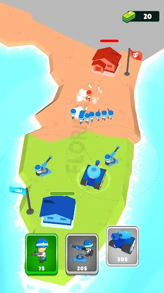 Draw Army: State Survivor (Дроу Арми) [МОД Много монет] Screenshot 1