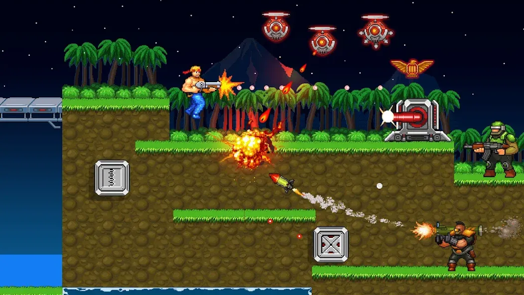 Gun Force: Action Shooting (Ган Форс) [МОД Много монет] Screenshot 2