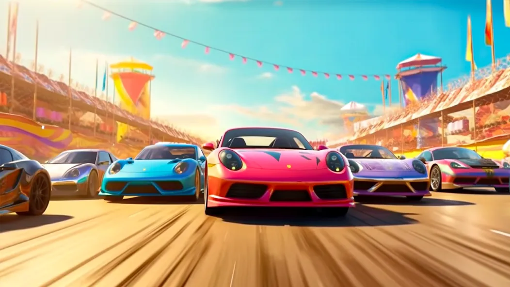 Extreme Car Drag Racing (Экстремальные гонки драгстеров) [МОД Много монет] Screenshot 2