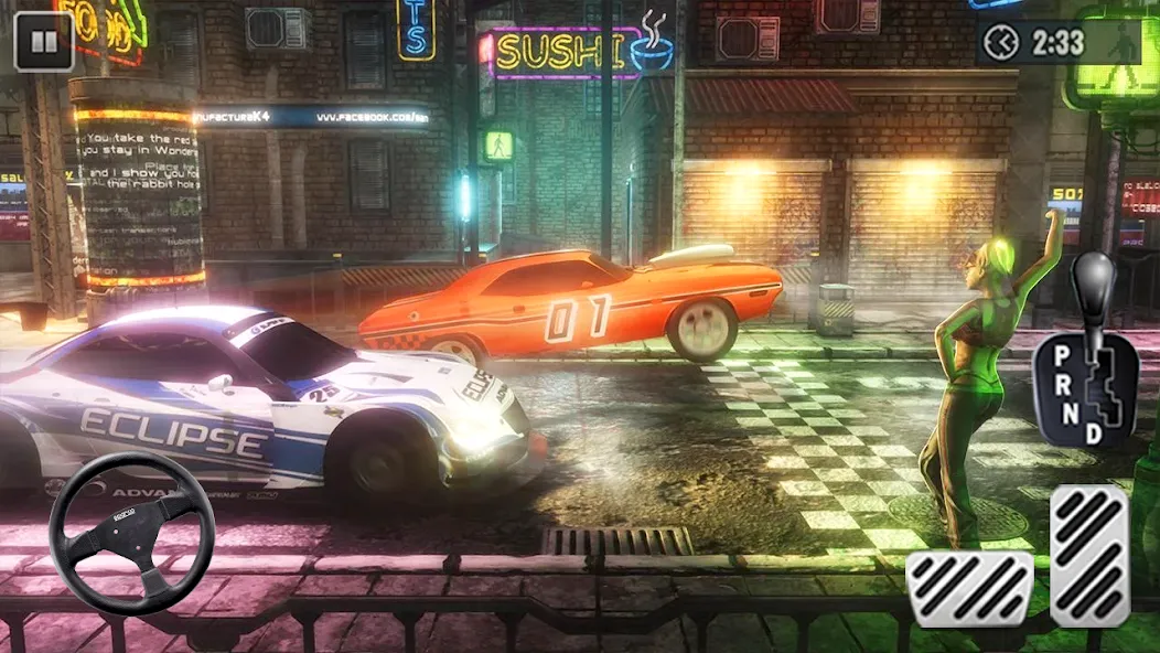 Extreme Car Drag Racing (Экстремальные гонки драгстеров) [МОД Много монет] Screenshot 5