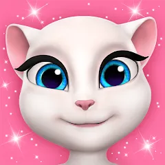 Взломанная My Talking Angela  [МОД Бесконечные монеты]