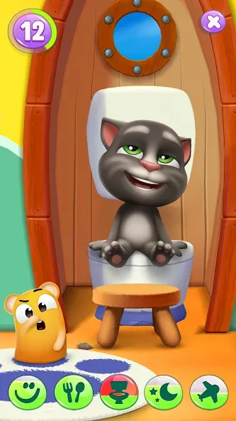 My Talking Tom 2 [МОД Все открыто] Screenshot 3