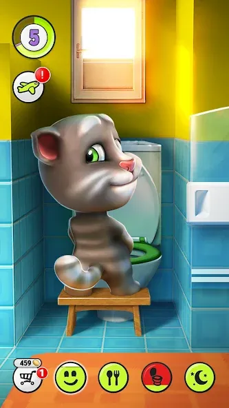 My Talking Tom [МОД Все открыто] Screenshot 2