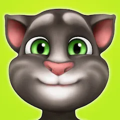 Скачать взломанную My Talking Tom  [МОД Все открыто]