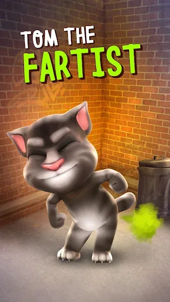 Talking Tom Cat [МОД Бесконечные монеты] Screenshot 3