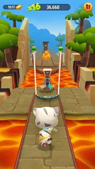 Talking Tom Gold Run [МОД Unlimited Money] Screenshot 5