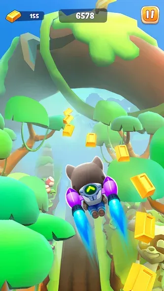 Talking Tom Time Rush [МОД Все открыто] Screenshot 3