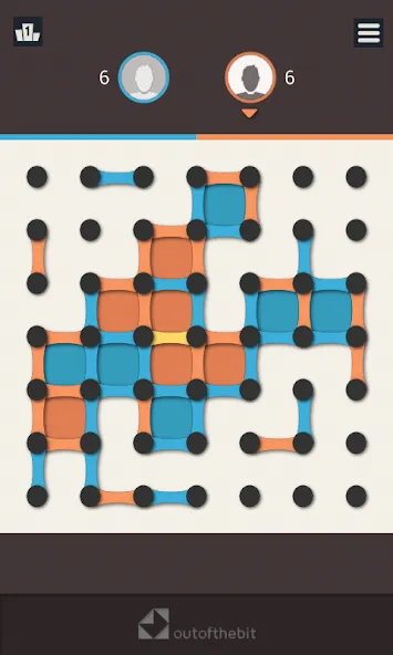 Dots and Boxes - Classic Strat (Дотс энд Бокс) [МОД Все открыто] Screenshot 1