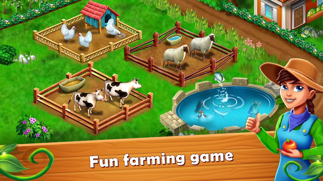 Farm Fest : Farming Games (Фарм Фест) [МОД Mega Pack] Screenshot 1