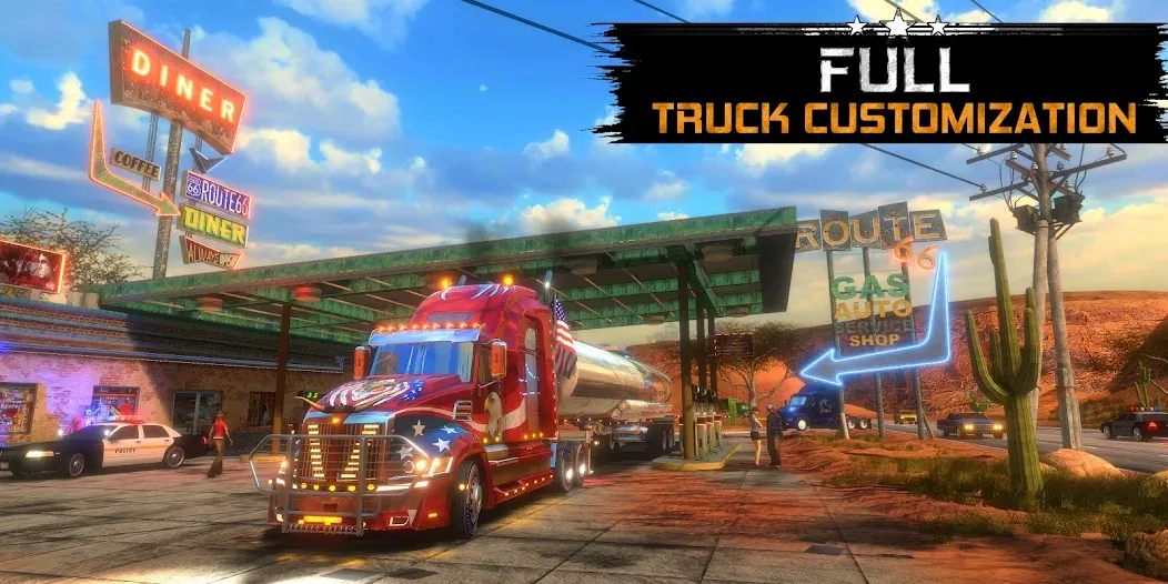 Truck Simulator USA Revolution (Трак Симулятор США Революция) [МОД Mega Pack] Screenshot 5