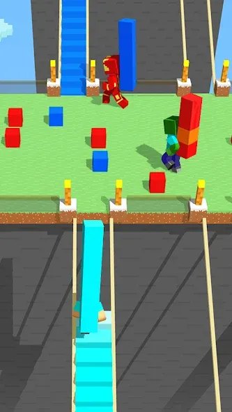Craft Bridge Race (Крафт Бридж Рейс) [МОД Много монет] Screenshot 5