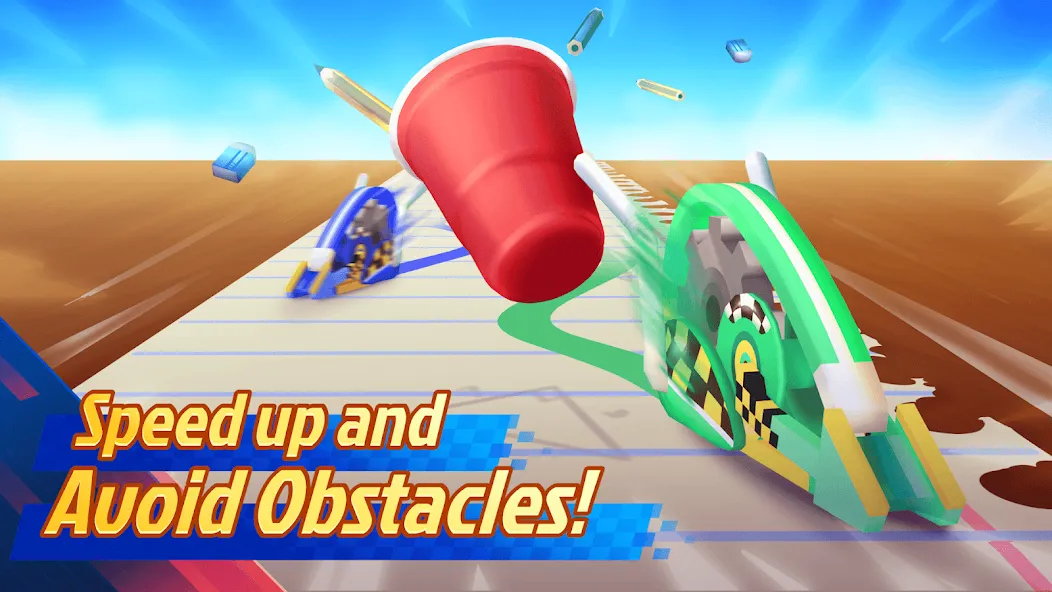 Correction Tape X Racing (Корректирующая лента Гонки) [МОД Menu] Screenshot 3