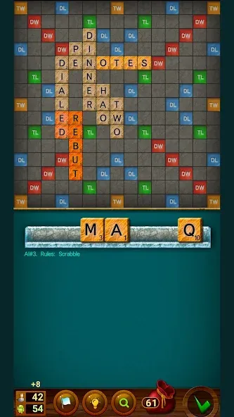 Word Game: Friends Offline [МОД Unlimited Money] Screenshot 1