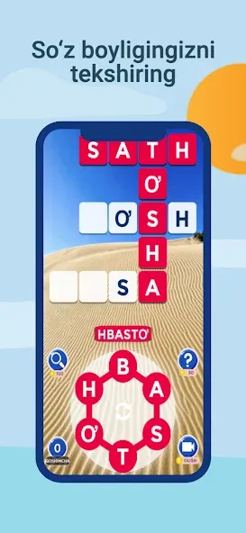So'z o'yini - So'zni Toping [МОД Все открыто] Screenshot 4