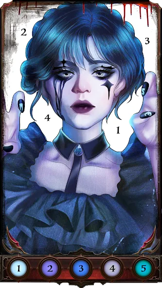 Dark, Horror Color by Number [МОД Unlocked] Screenshot 5