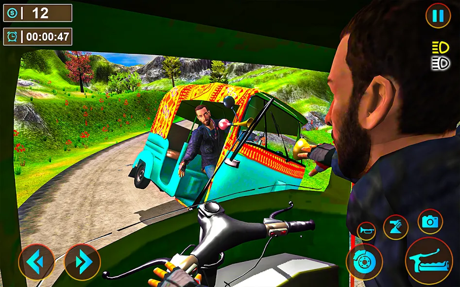 Tuk Tuk Offroad Auto Rickshaw (Тук Тук оффроуд автомобильный рикша) [МОД Бесконечные деньги] Screenshot 4
