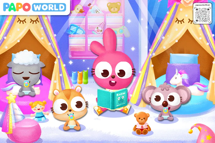 Papo Town Preschool [МОД Много денег] Screenshot 1