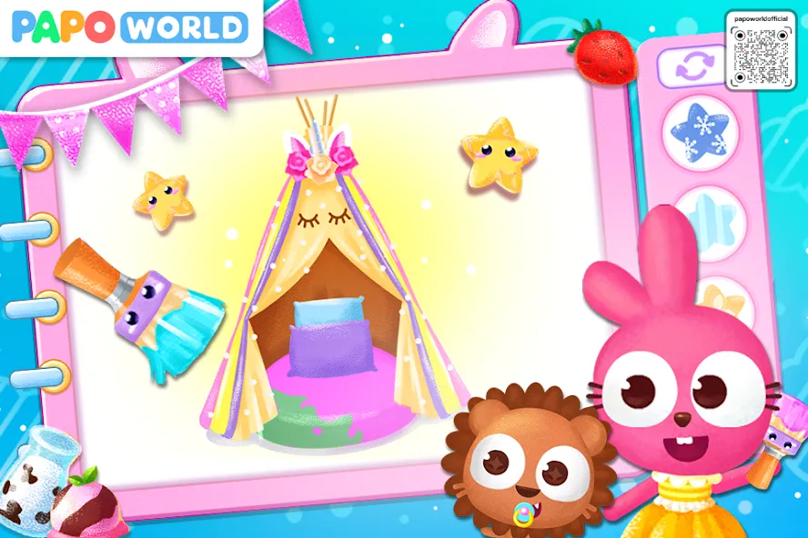 Papo Town Preschool [МОД Много денег] Screenshot 3