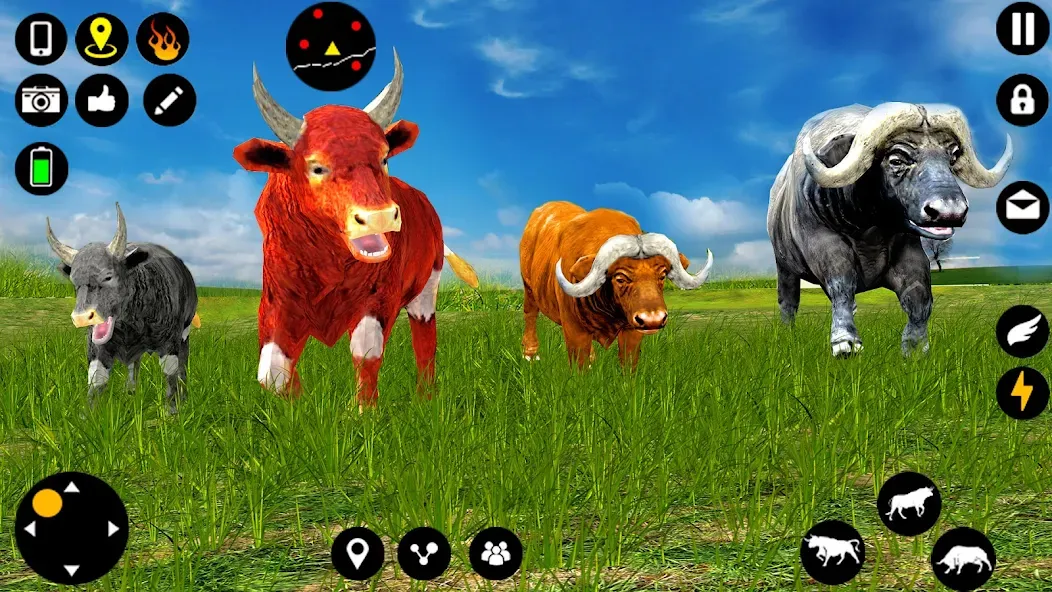 Angry Bull Attack Fight Games (Ангри Булл Атак Файт Геймс) [МОД Много монет] Screenshot 5