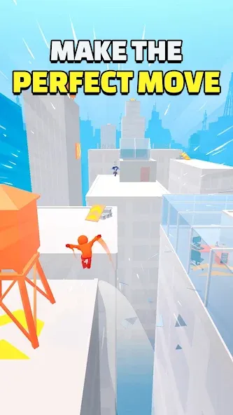 Parkour Race - FreeRun Game (Паркур Рейс) [МОД Unlimited Money] Screenshot 1