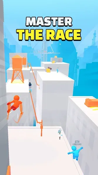 Parkour Race - FreeRun Game (Паркур Рейс) [МОД Unlimited Money] Screenshot 3