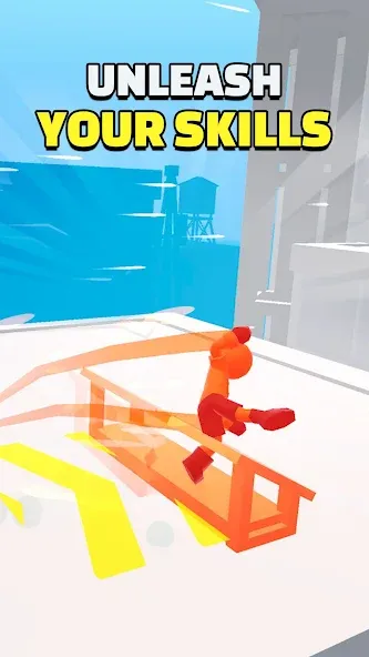 Parkour Race - FreeRun Game (Паркур Рейс) [МОД Unlimited Money] Screenshot 4
