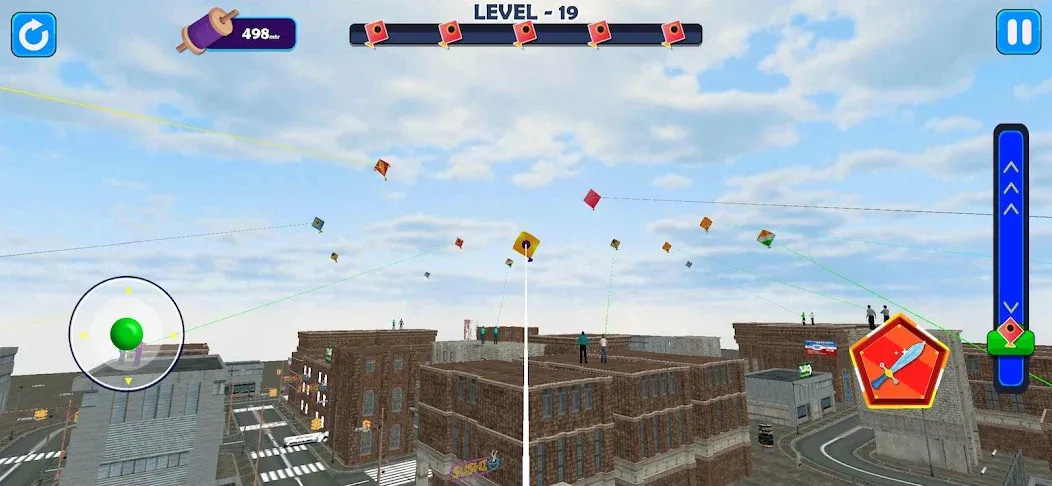 Indian Kite Flying 3D (Индийский воздушный змей 3Д) [МОД Много монет] Screenshot 5