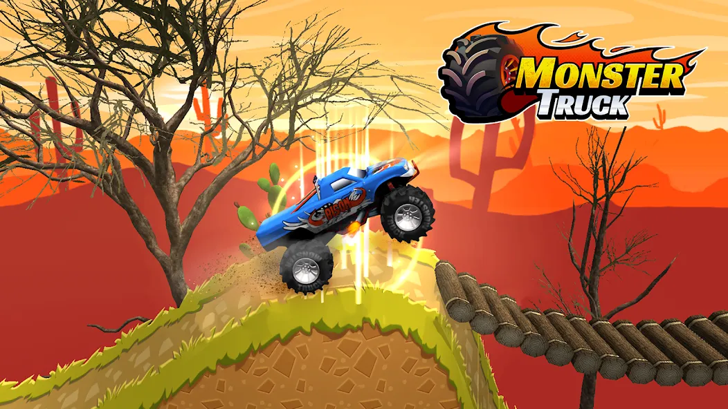 Monster truck: Extreme racing [МОД Много денег] Screenshot 1