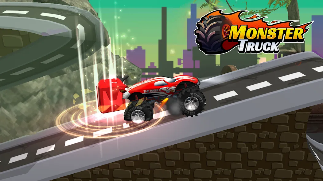 Monster truck: Extreme racing [МОД Много денег] Screenshot 3