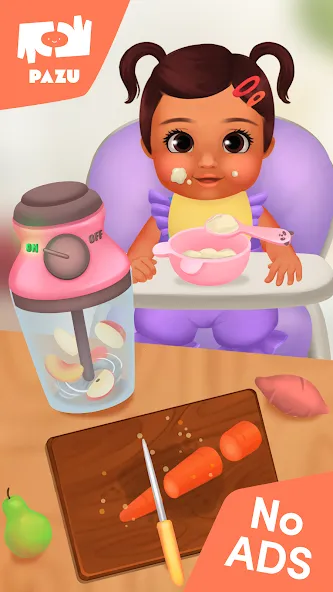 Baby care game & Dress up [МОД Unlimited Money] Screenshot 2