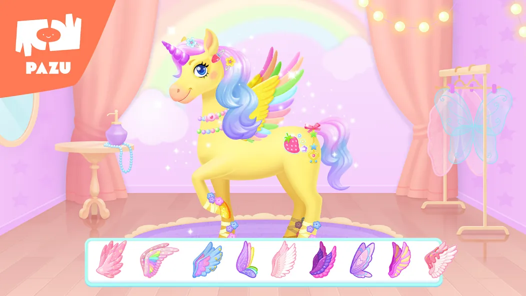 My Unicorn dress up for kids [МОД Все открыто] Screenshot 4