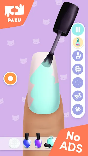 Girls Nail Salon - Kids Games [МОД Unlocked] Screenshot 2