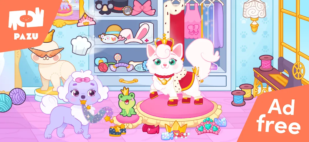 Princess Palace Pets World [МОД Все открыто] Screenshot 1