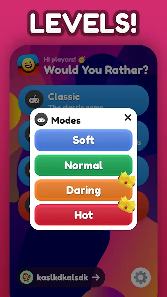Would You Rather ? [МОД Бесконечные деньги] Screenshot 4
