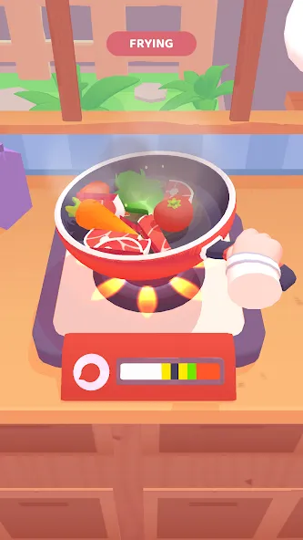 The Cook - 3D Cooking Game (Зе Кук) [МОД Много монет] Screenshot 2