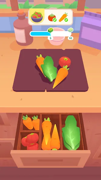 The Cook - 3D Cooking Game (Зе Кук) [МОД Много монет] Screenshot 5