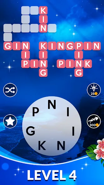 Wordscapes (Вордскейпс) [МОД Много денег] Screenshot 4