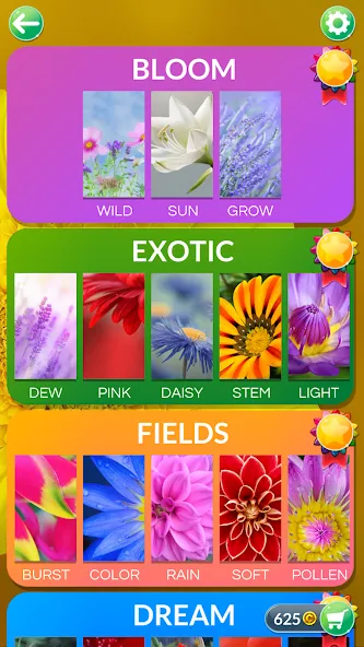 Wordscapes In Bloom (Вордскейпс Ин Блум) [МОД Unlocked] Screenshot 3