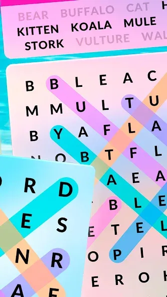 Wordscapes Search (Вордскейпс Серч) [МОД Menu] Screenshot 2