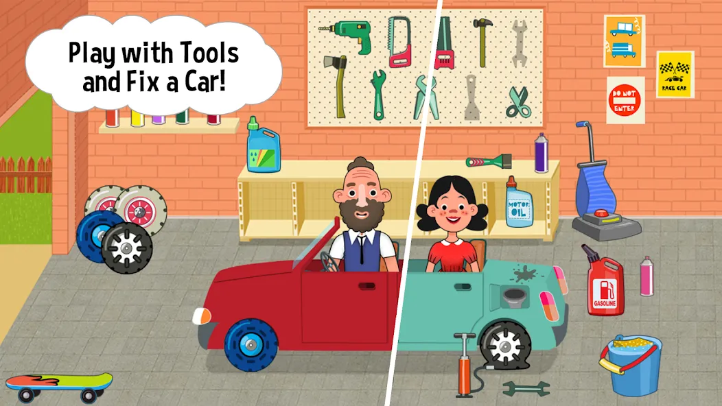 Pepi House: Happy Family (Пепи Хаус) [МОД Бесконечные монеты] Screenshot 2