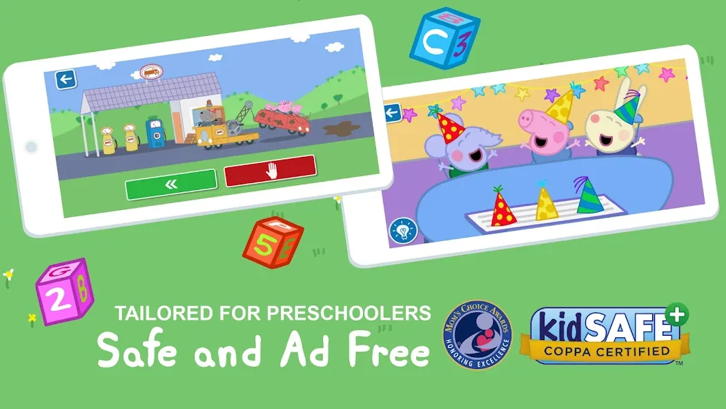 World of Peppa Pig: Kids Games (Мир свинки Пеппы) [МОД Много монет] Screenshot 2