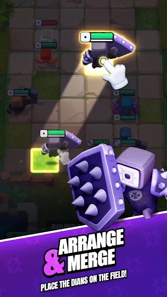 Roll Roll: Dice Heroes (Рэндом Дайс) [МОД Бесконечные монеты] Screenshot 1