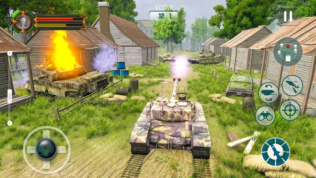 Army Tank Games Offline 3d [МОД Mega Pack] Screenshot 4